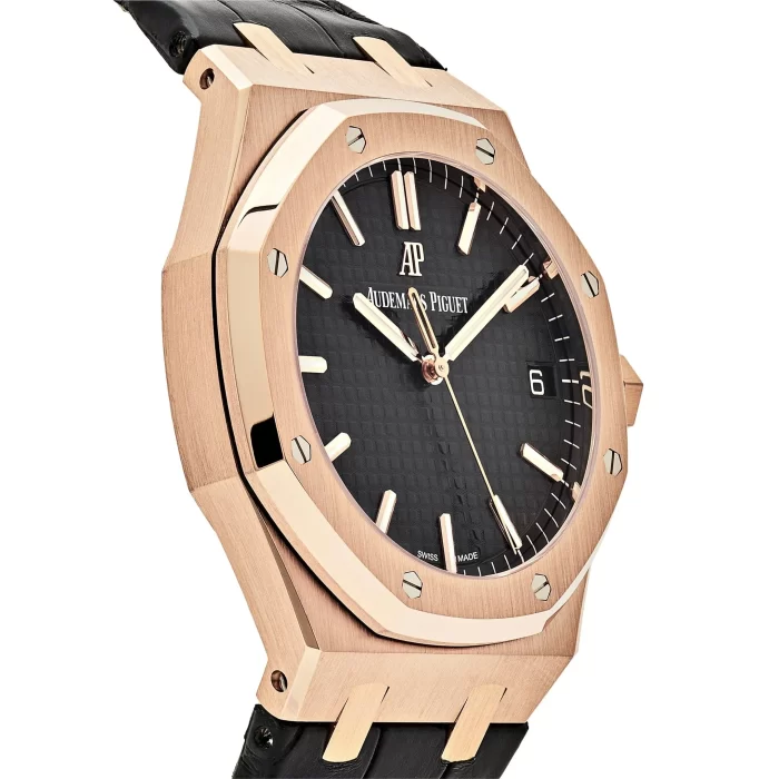 Audemars Piguet Royal Oak Selfwinding 15500OR.OO.D002CR.01 Rose Gold Black Dial - 图片 4
