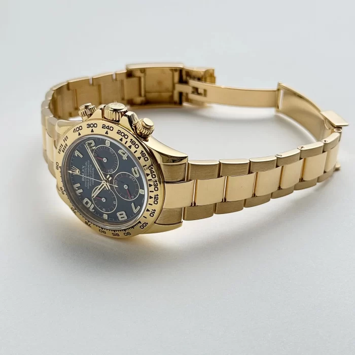 Rolex Daytona 116508 Yellow Gold Blue Racing Arabic Dial - 图片 3