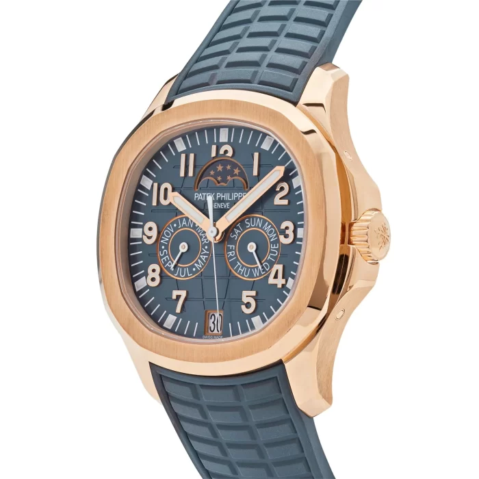 Patek Philippe Aquanaut Luce 5261R-001 Annual Calendar Rose Gold Blue-Gray Dial (2024) - 图片 5