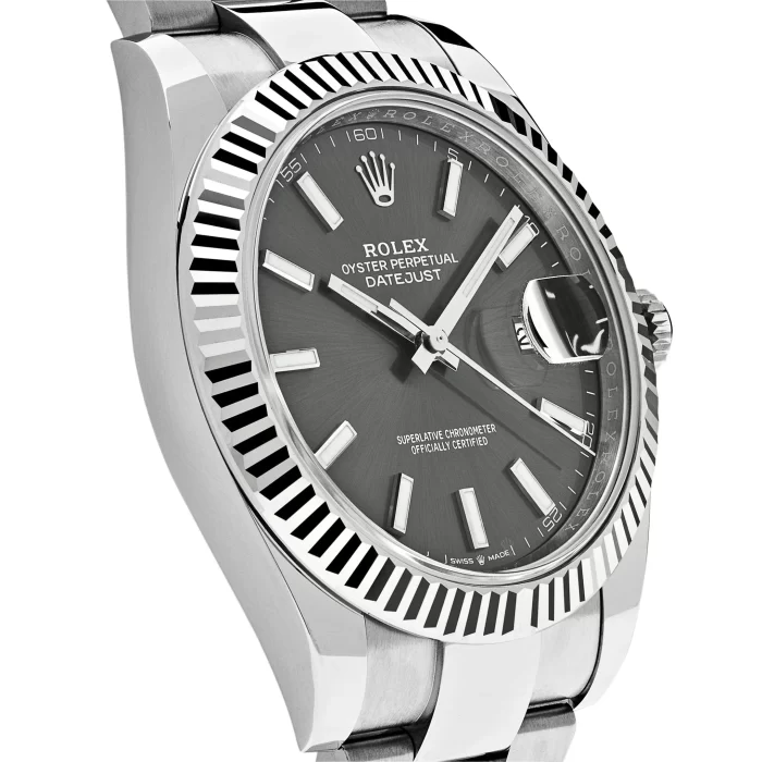 Rolex Datejust 126334 Stainless Steel Slate Dial Oyster - 图片 4
