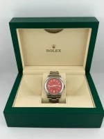 Rolex Oyster Perpetual 124300 Domed Bezel Red Dial - 图片 6