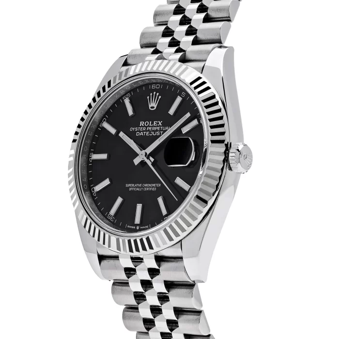 Rolex Datejust 126334 Stainless Steel Black Dial Jubilee Bracelet - 图片 3