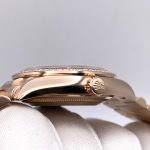 Rolex Day-Date 128345RBR Rose Gold Eisenkiesel Diamond Dial - 图片 5