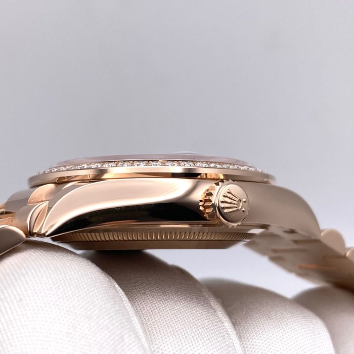 Rolex Day-Date 128345RBR Rose Gold Eisenkiesel Diamond Dial - 图片 5