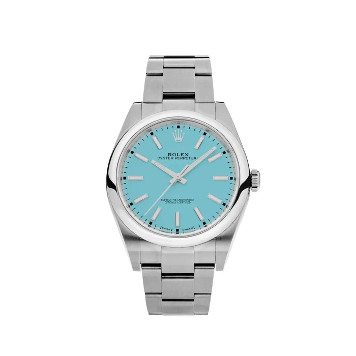 Rolex Oyster Perpetual 124300 Stainless Steel Tiffany Blue Turquoise Dial - 图片 2