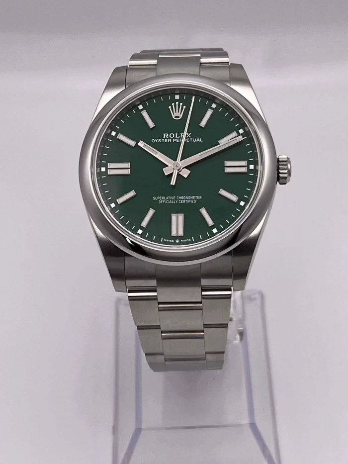 Rolex Oyster Perpetual 124300 Stainless Steel Green Dial - 图片 3
