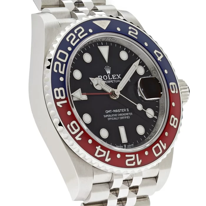 Rolex GMT-Master II 126710BLRO 'Pepsi' Stainless Steel Black Dial Jubilee - 图片 3