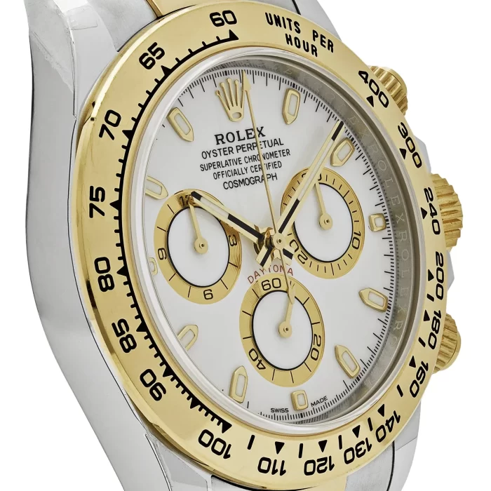 Rolex Daytona 116503 Two-Tone Yellow Gold Stainless Steel White Dial - 图片 3