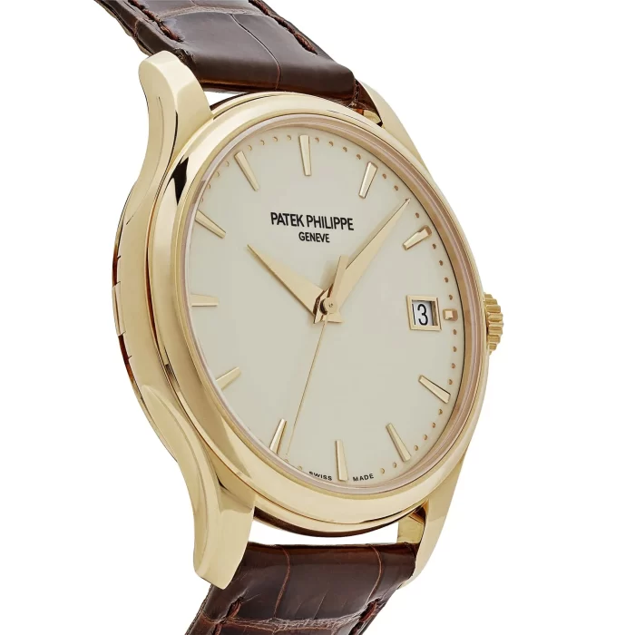 Patek Philippe Calatrava 5227J-001 Yellow Gold Lacquered Ivory Dial - 图片 6