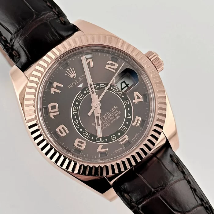 Rolex Sky-Dweller 326135 Rose Gold Chocolate Dial - 图片 2