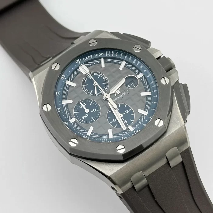 Audemars Piguet Royal Oak Offshore 26400IO.OO.A004CA.02 Selfwinding Chronograph Titanium Grey Dial - 图片 3