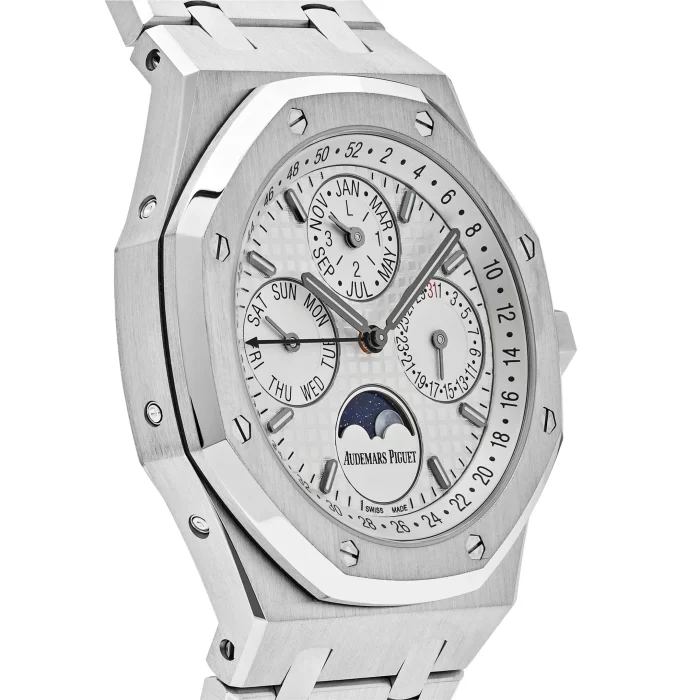 Audemars Piguet Royal Oak Perpetual Calendar 26574ST.OO.1220ST.01 Steel White Dial - 图片 3