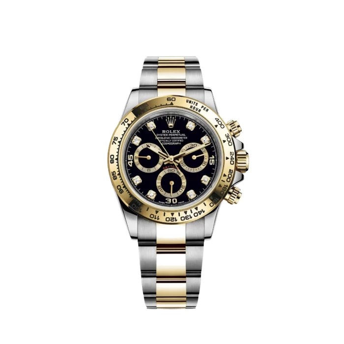 Rolex Daytona 116503 Yellow Gold Stainless Steel Black Diamond Dial (2022) - Image 1