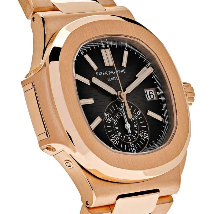 Patek Philippe Nautilus 5980/1R-001 Chronograph Date Rose Gold - 图片 5