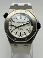 Audemars Piguet Royal Oak Offshore 15710ST.OO.A010CA.01 Diver Stainless Steel White Dial - 图片 5