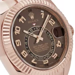 Rolex Sky-Dweller 326935 Rose Gold Chocolate Arabic Numeral Dial - 图片 3