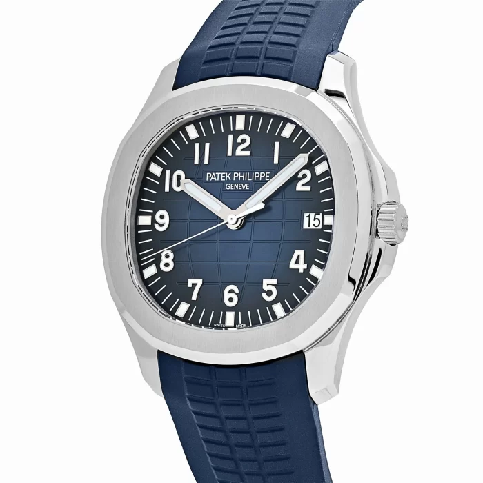 Patek Philippe Aquanaut 5168G-001 White Gold Blue Dial - 图片 5