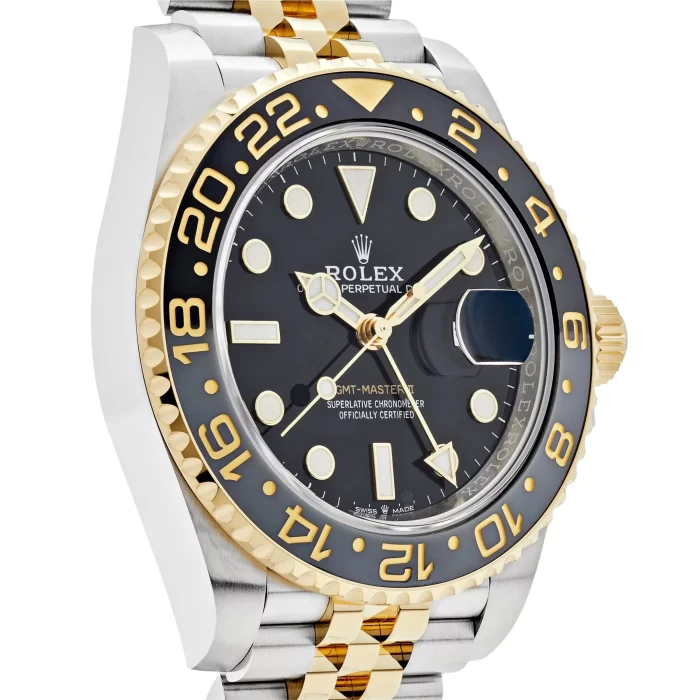 Rolex GMT-Master II 126713GRNR Stainless Steel Yellow Gold Black Dial Jubilee - 图片 4