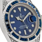 Rolex Submariner Date 116659SABR White Gold Blue Dial Sapphire Diamond Bezel - 图片 4