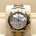 Rolex Daytona 116503 Yellow Gold Stainless Steel Mother of Pearl Diamond Dial - 图片 5