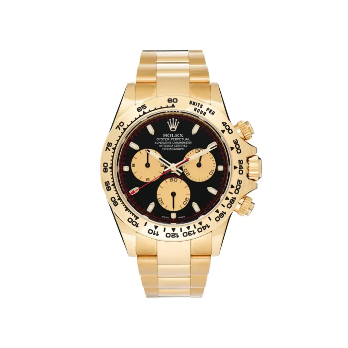 Rolex Daytona 116508 'Paul Newman' Yellow Gold Black Dial - 图片 1