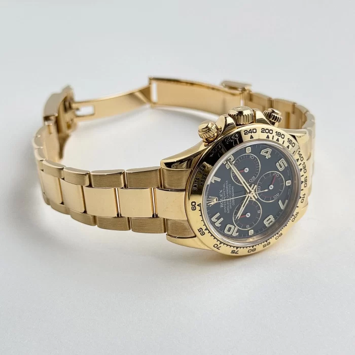 Rolex Daytona 116508 Yellow Gold Blue Racing Arabic Dial - 图片 4