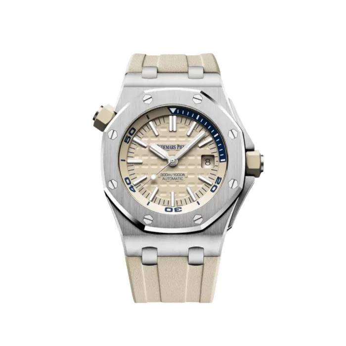 Audemars Piguet Royal Oak Offshore 15710ST.OO.A085CA.01 Diver Stainless Steel Beige Dial - 图片 1