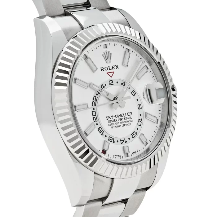 Rolex Sky-Dweller 326934 Stainless Steel White Dial - 图片 3