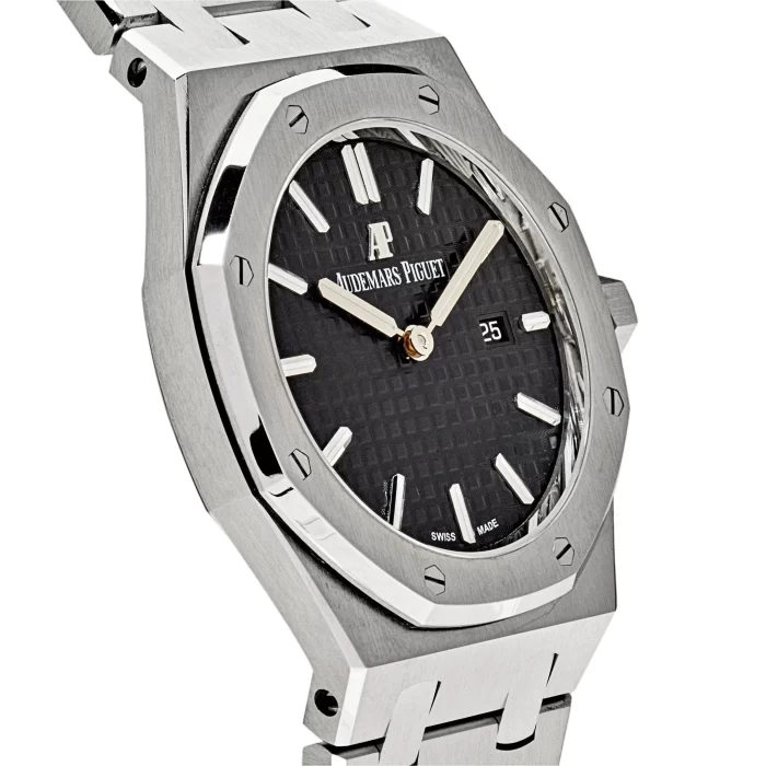 Audemars Piguet Royal Oak 67650ST.OO.1261ST.01 Lady Quartz Steel Black Dial - 图片 3