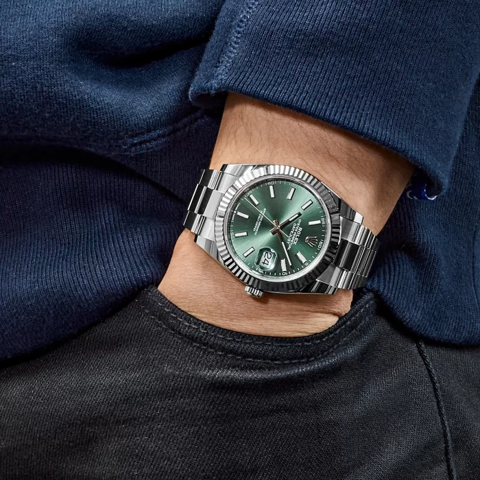 Rolex Datejust 126334 Stainless Steel Mint Green Dial Oyster - 图片 2