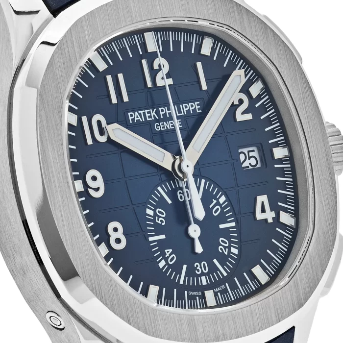Patek Philippe Aquanaut 5968G-001 White Gold Blue Dial (2024) Uncut Strap - 图片 2