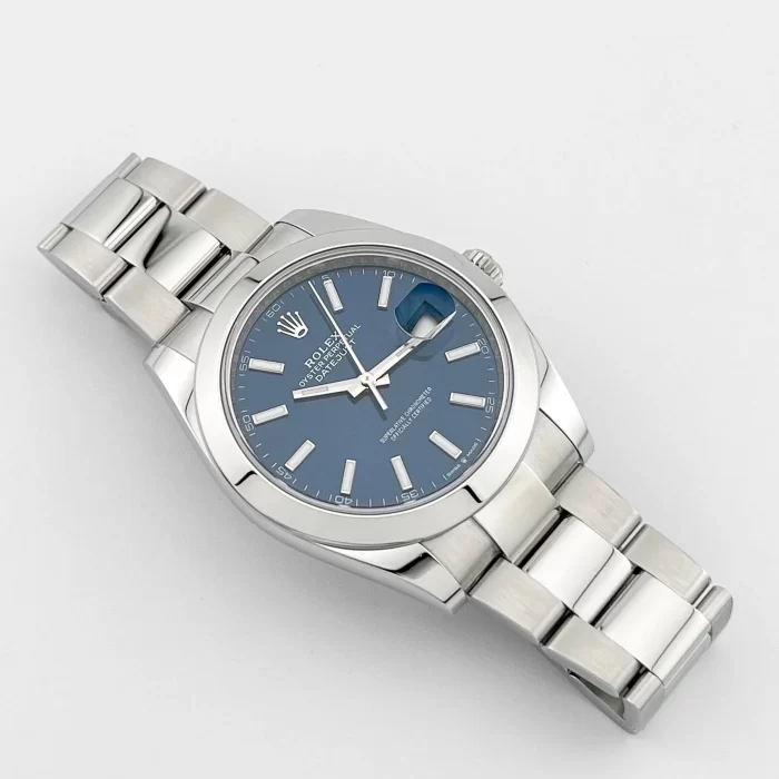 Rolex Datejust 126300 Stainless Steel Blue Dial Oyster - 图片 6
