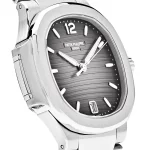 Patek Philippe Nautilus 7118/1A-011 'Ladies' Stainless Steel Smoke Grey Dial - 图片 2