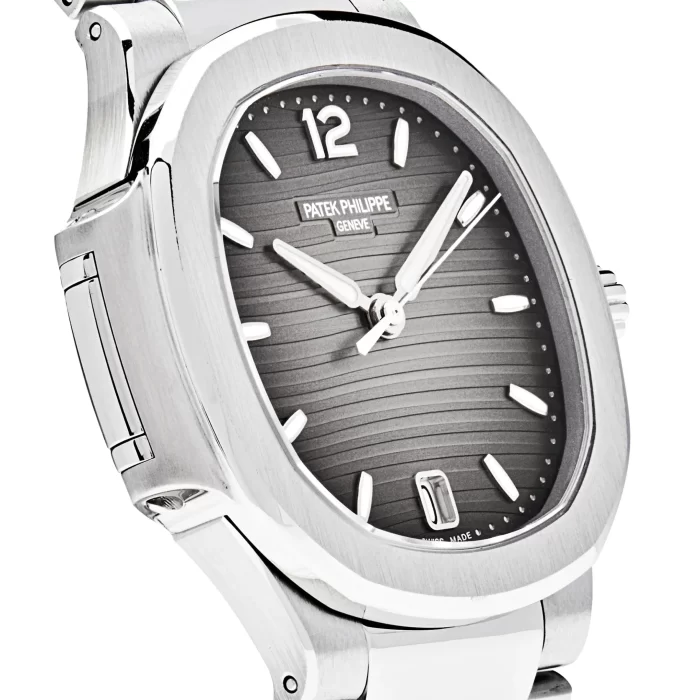 Patek Philippe Nautilus 7118/1A-011 'Ladies' Stainless Steel Smoke Grey Dial - 图片 2