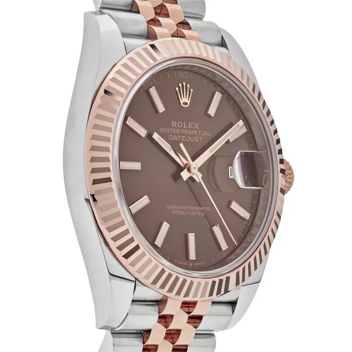 Rolex Datejust 126331 Two-Toned Rose Gold Stainless Steel Brown Dial - 图片 7