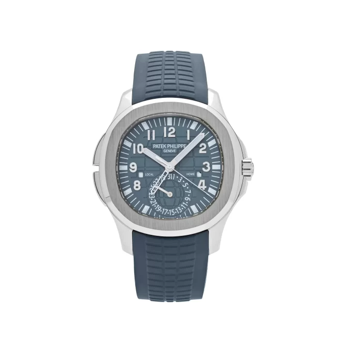 Patek Philippe Aquanaut 5164G-001 'Travel Time' White Gold Blue-Gray Dial - 图片 1