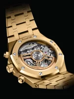 Audemars Piguet Royal Oak Selfwinding Chronograph Frosted Yellow Gold 26240BA.GG.1324BA.01 - 图片 3