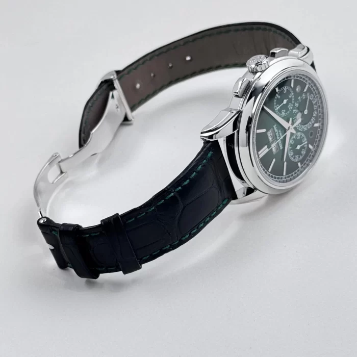 Patek Philippe Grand Complications 5270P-014 Perpetual Calendar Chronograph Platinum Green Dial (2023) - 图片 6