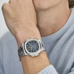 Patek Philippe Nautilus 5990/1A-011 'Travel Time' Flyback Chronograph Stainless Steel Blue Dial (2024) - 图片 2