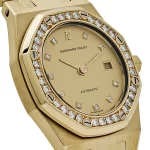 Audemars Piguet Royal Oak 14587/708BA Yellow Gold Champagne Diamond Bezel Diamond Dial (1994) - 图片 5