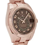 Rolex Sky-Dweller 326935 Rose Gold Chocolate Arabic Numeral Dial - 图片 7