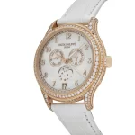 Patek Philippe Complications 4948R-001 Annual Calendar Moon Phases Rose Gold Mother-of-Pearl Dial Diamond Bezel - 图片 5