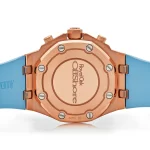 Audemars Piguet Royal Oak Offshore 26231OR.ZZ.A085CA.01 Chronograph Rose Gold Blue Dial Diamond Bezel (2023) - 图片 7