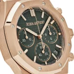 Audemars Piguet Royal Oak 26240OR.OO.1320OR.08 Selfwinding Chronograph Rose Gold Khaki Green Dial (2024) - 图片 3