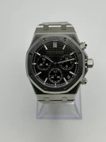 Audemars Piguet Royal Oak 26240ST.OO.1320ST.02 Selfwinding Chronograph '50th Anniversary' Stainless Steel Black Dial - 图片 4