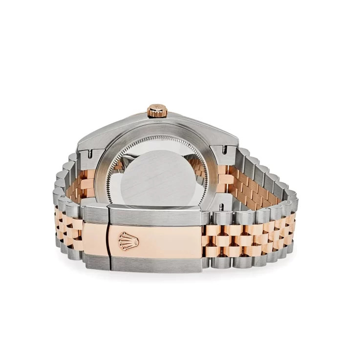 Rolex Datejust 126331 Rose Gold Stainless Steel Wimbledon Dial Jubilee - 图片 4