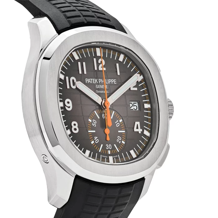Patek Philippe Aquanaut Chronograph 5968A-001 'Tiffany & Co.' Stainless Steel Black Dial - 图片 5