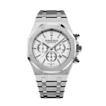 Audemars Piguet Oak Chronograph Ref. # 26320ST.OO.1220ST.02 Silver-toned Dial 41mm Stainless Steel Watch - 图片 2