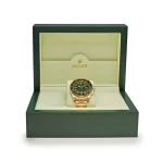 Rolex GMT-Master II 116718 Yellow Gold Green Dial Black Bezel - 图片 5