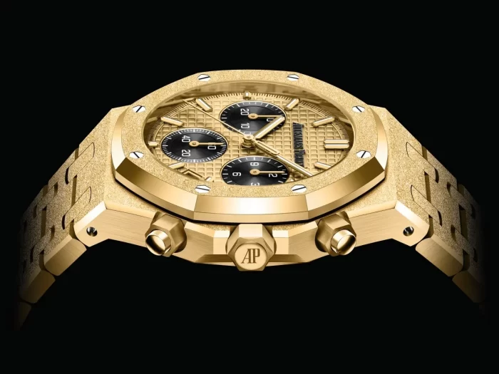 Audemars Piguet Royal Oak Selfwinding Chronograph Frosted Yellow Gold 26240BA.GG.1324BA.01 - 图片 4